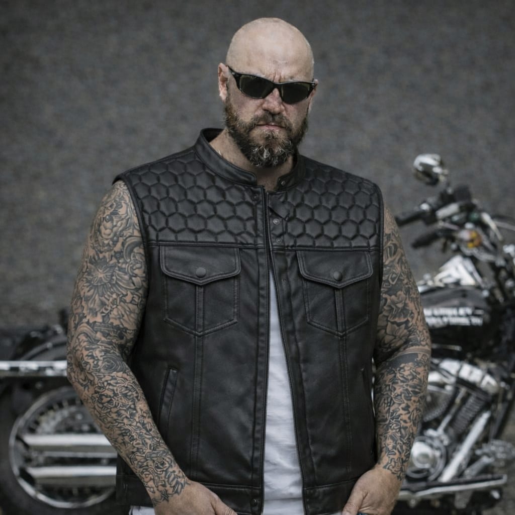 SVAROG England Honeycomb leather cut