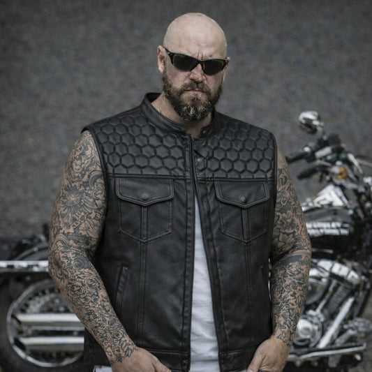 SVAROG England Honeycomb leather cut