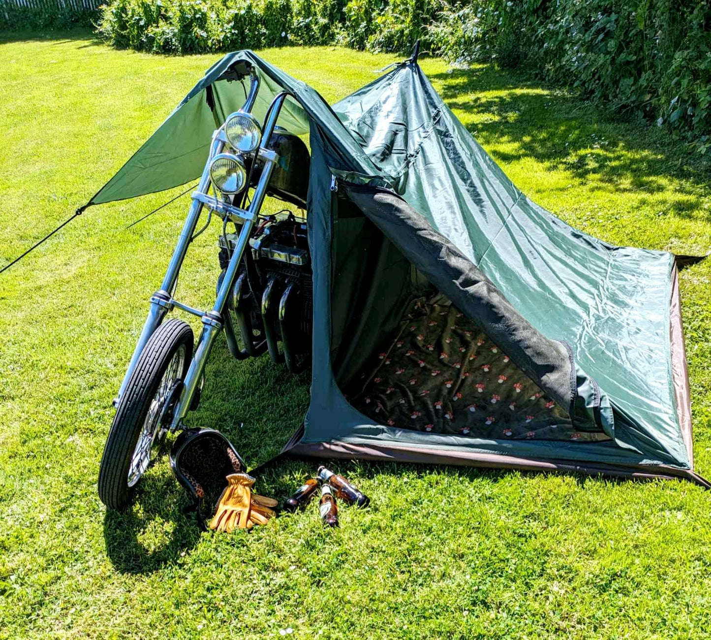 camping tent motorcycle SVAROG “Gypsy Soul” motorcycle tent – svarogamerica